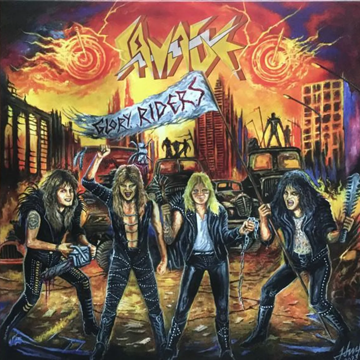 Savage GLORY RIDERS Vinyl Record