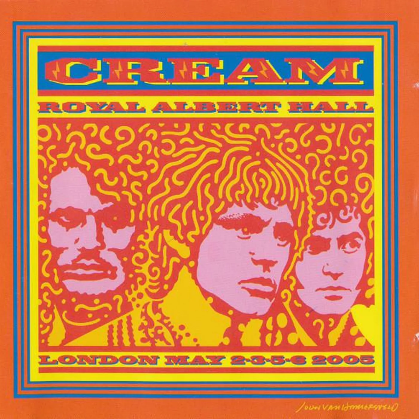 Cream ROYAL ALBERT HALL LONDON MAY 2-3-5-6 2005 CD