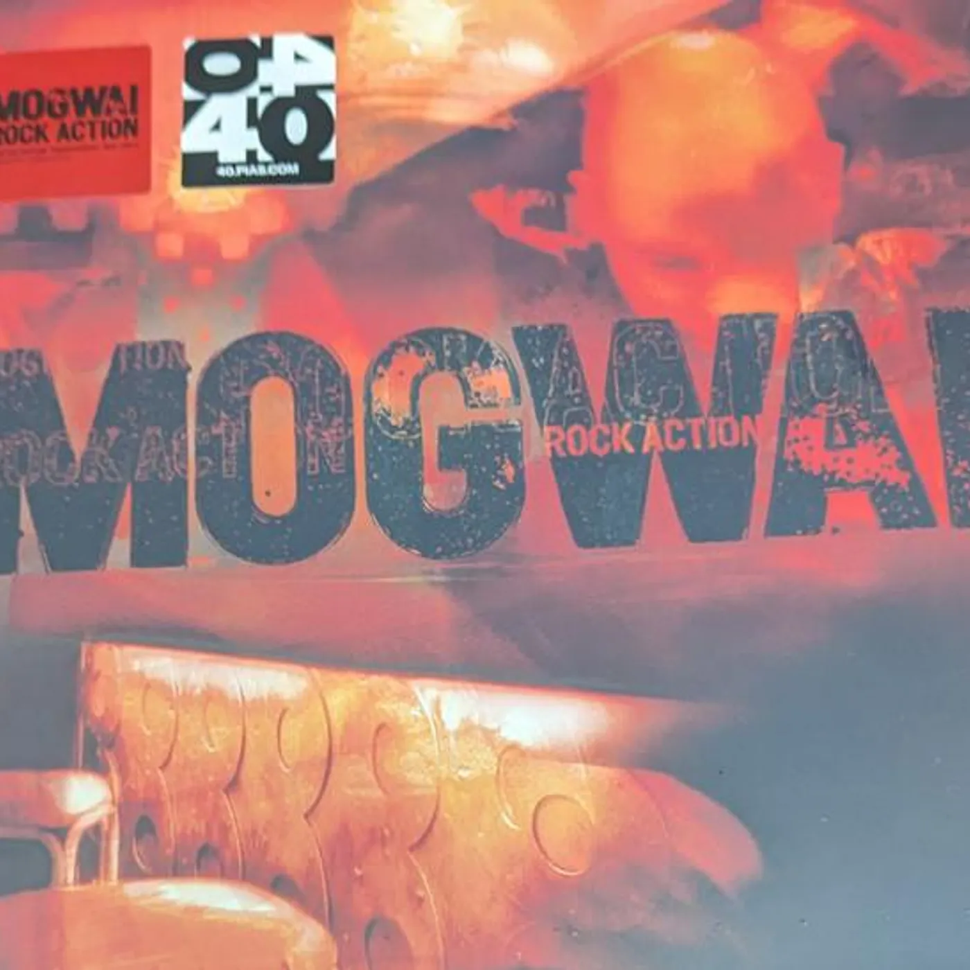 Mogwai ROCK ACTION (RED VINYL/REISSUE) Vinyl Record
