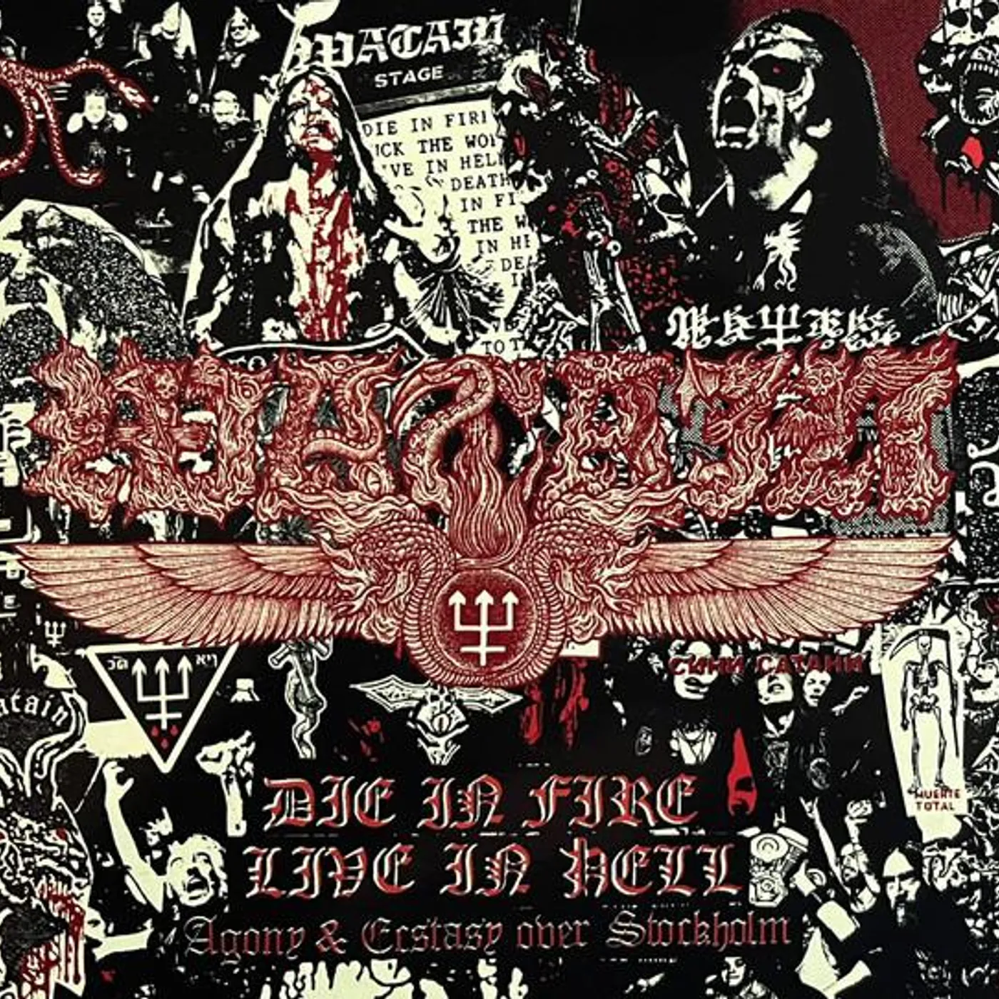 Watain DIE IN FIRE LIVE IN HELL CD