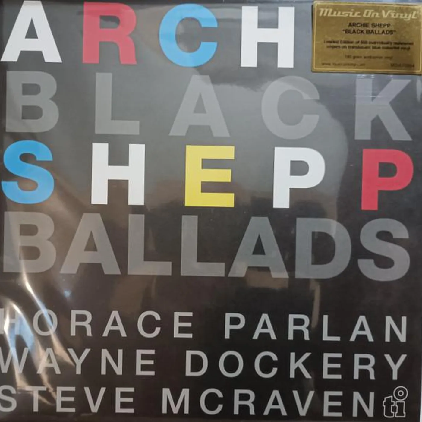Archie Shepp BLACK BALLADS (2LP/LIMITED/TRANSLUCENT BLUE VINYL/180G) Vinyl Record