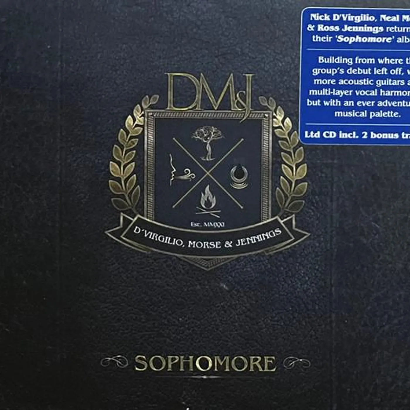 D'Virgilio, Morse & Jennings SOPHOMORE CD