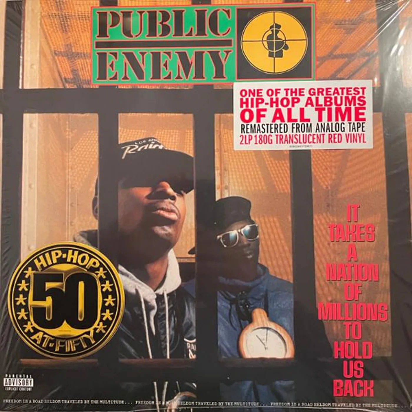 Public Enemy IT TAKES A NATION OF MILLIONS TO HOLD US BACK Vinyl Record