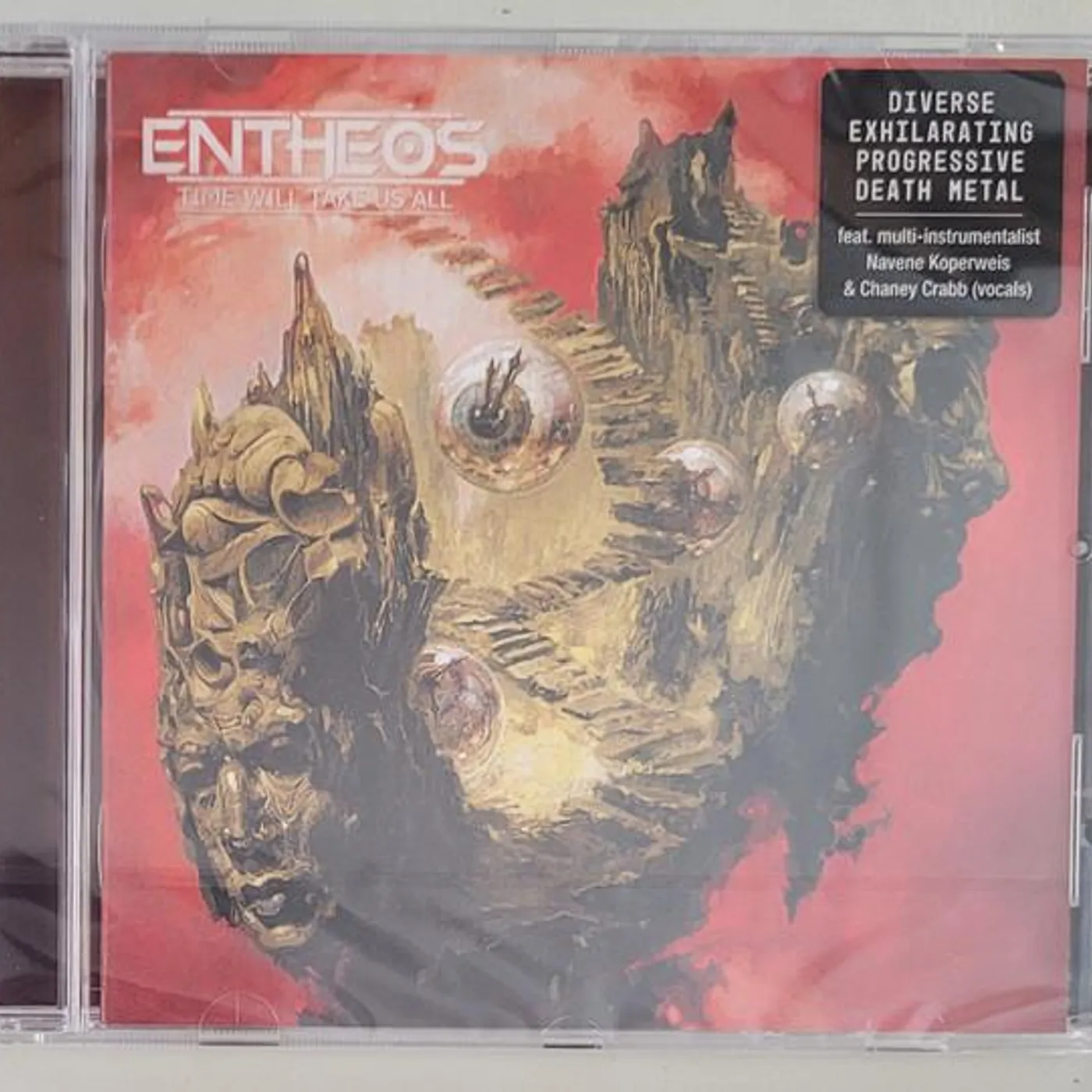Entheos TIME WILL TAKE US ALL CD