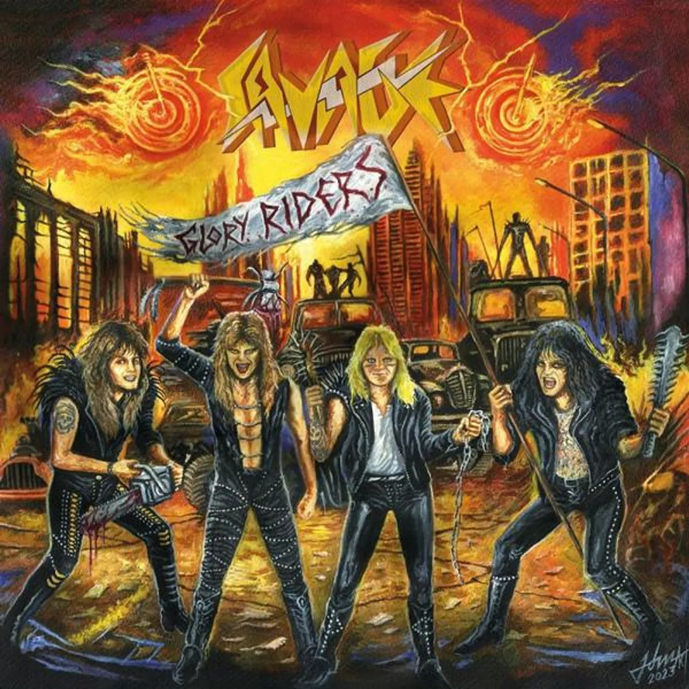 Savage GLORY RIDERS CD