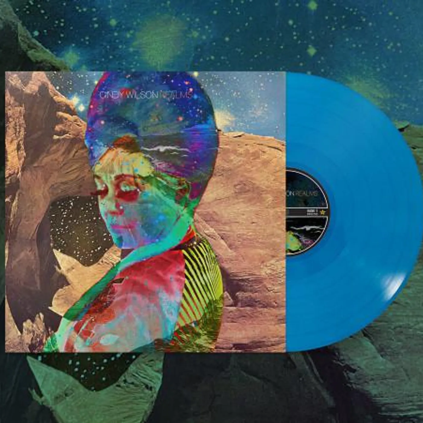 Cindy Wilson REALMS (TURQUOISE VINYL) Vinyl Record
