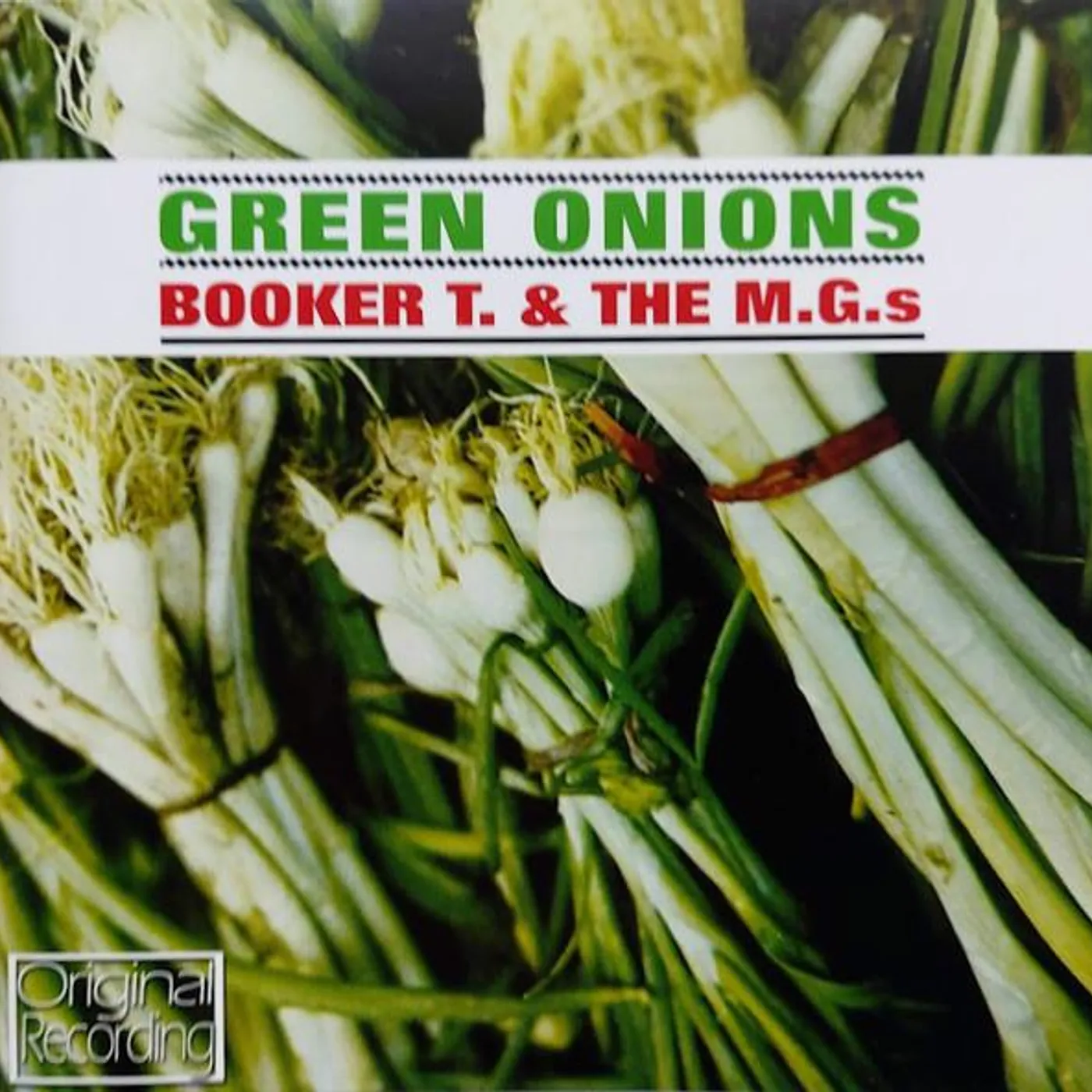 Booker T. & the M.G.'s GREEN ONIONS CD