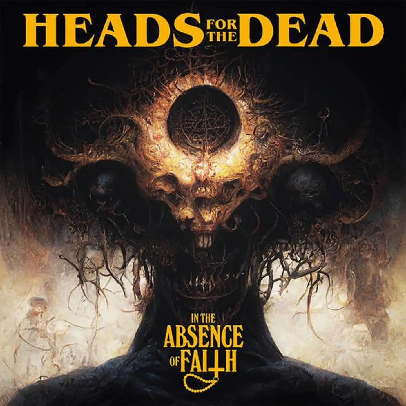 Heads For The Dead IN THE ABSENCE OF FAITH Vinyl Record