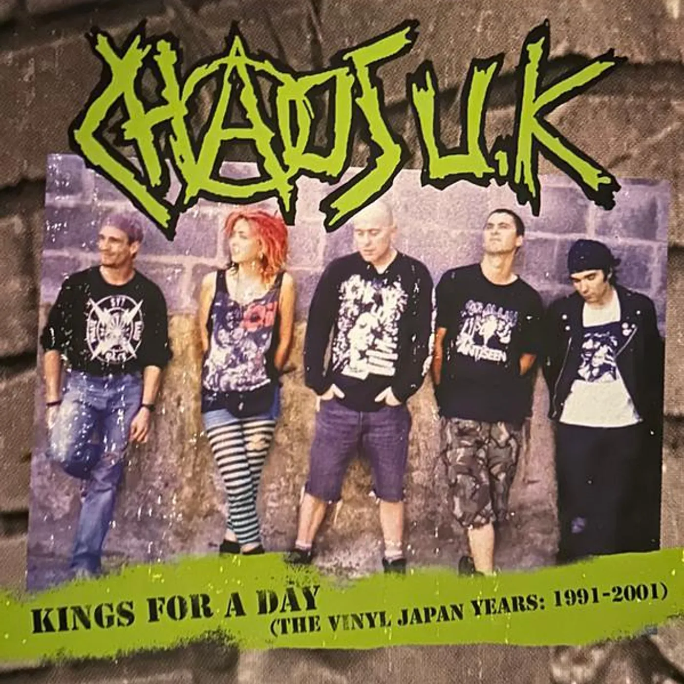 Chaos U.K. KINGS FOR A DAY (THE VINYL JAPAN YEARS: 1991-2001) Vinyl Record