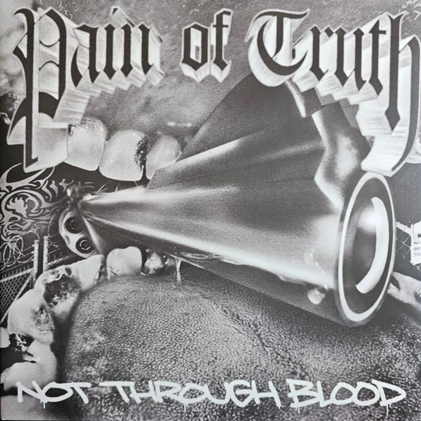 Pain of Truth NOT THROUGH BLOOD (COLOR VINYL) Vinyl Record