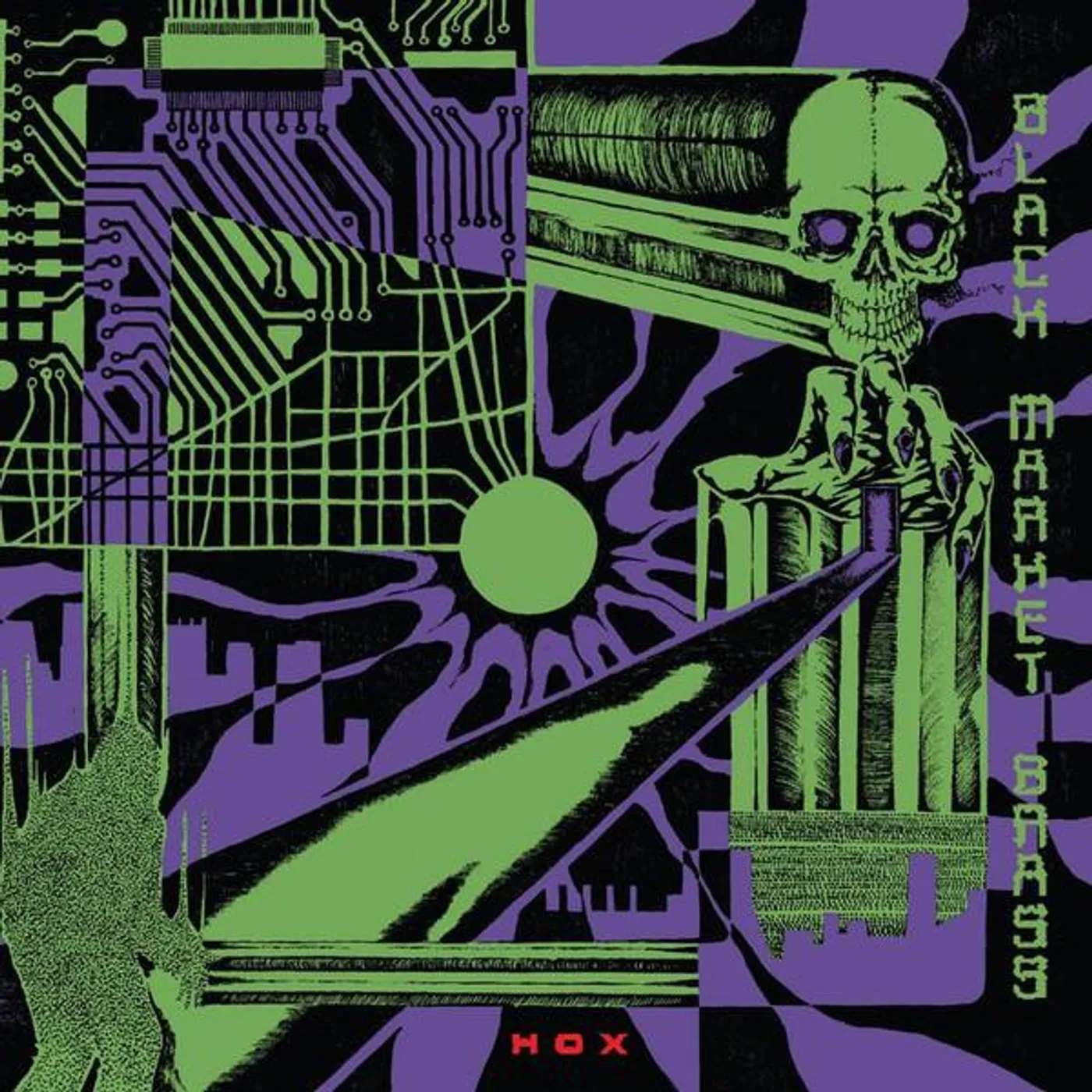 Black Market Brass Hox (Antifreeze Green) Vinyl Record