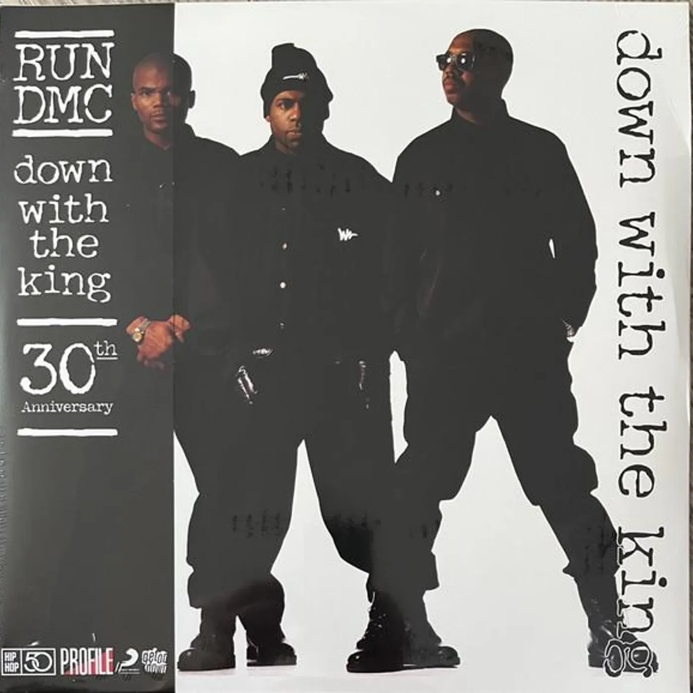 Run DMC DOWN WITH THE KING: 30TH ANNIVERSARY (2LP) Vinyl Record