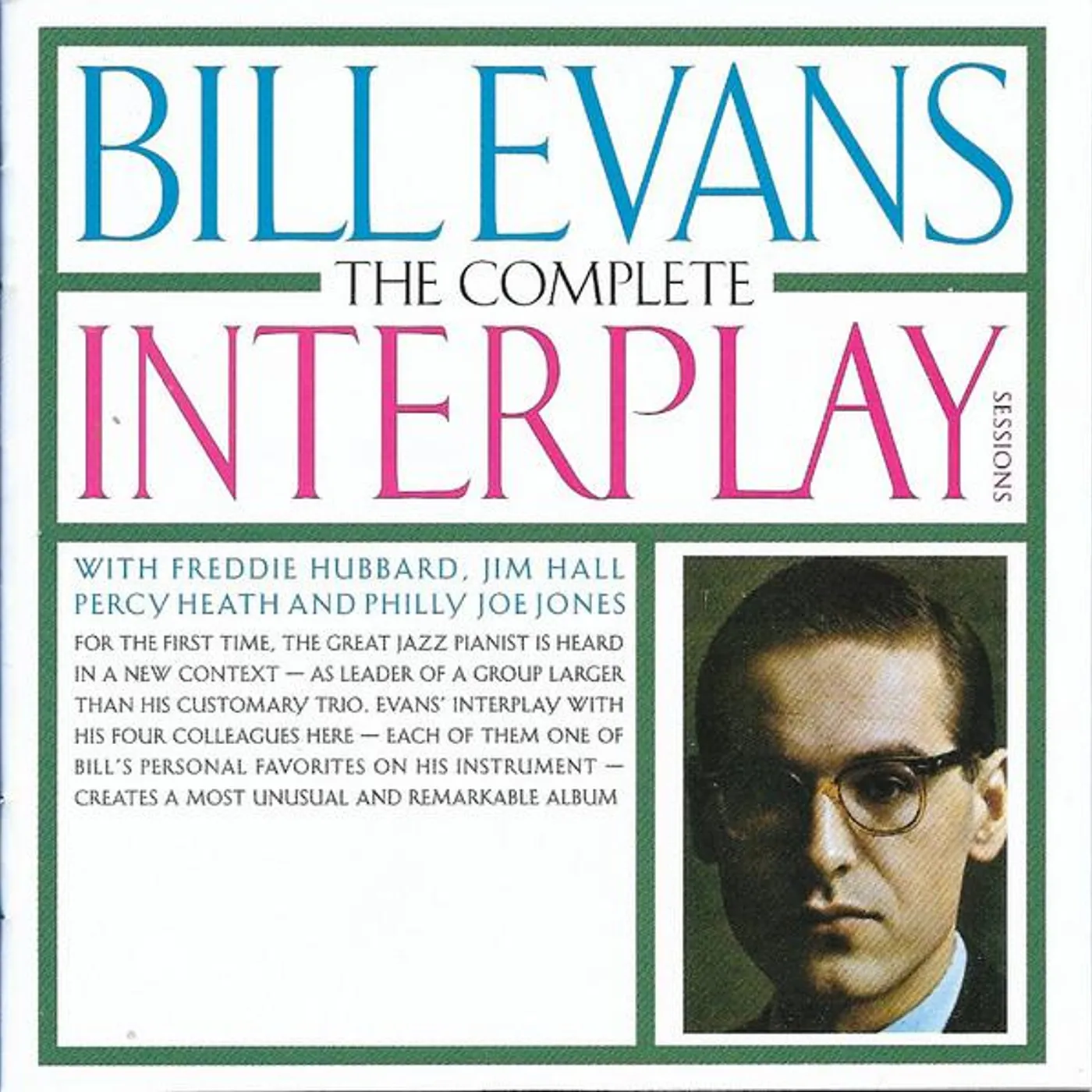 Bill Evans COMPLETE INTERPLAY SESSIONS CD