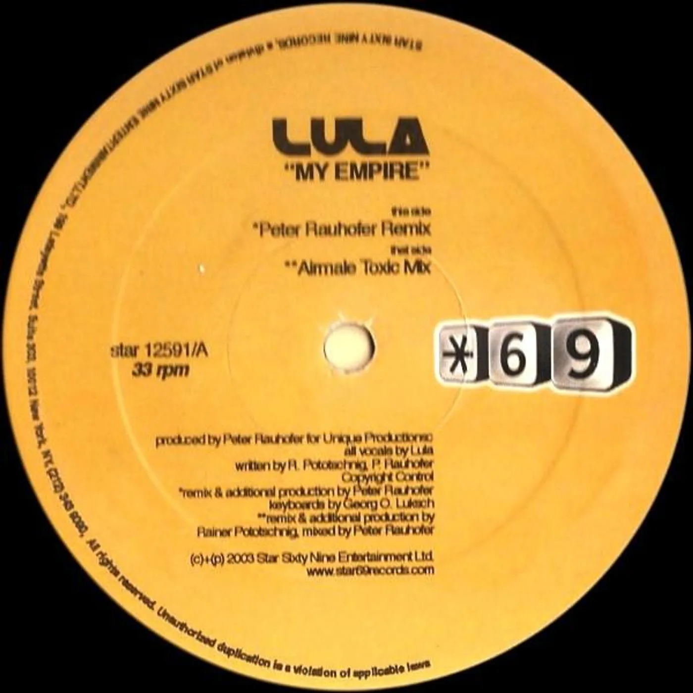 Lula MY EMPIRE Vinyl Record