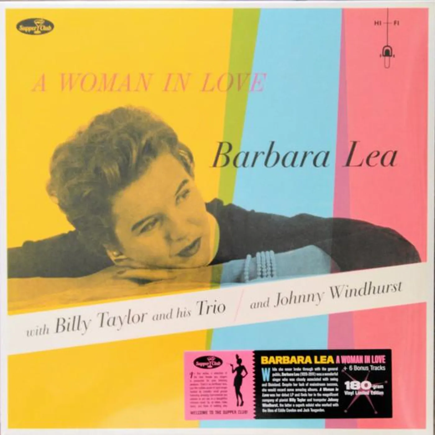 Barbara Lea WOMAN IN LOVE Vinyl Record