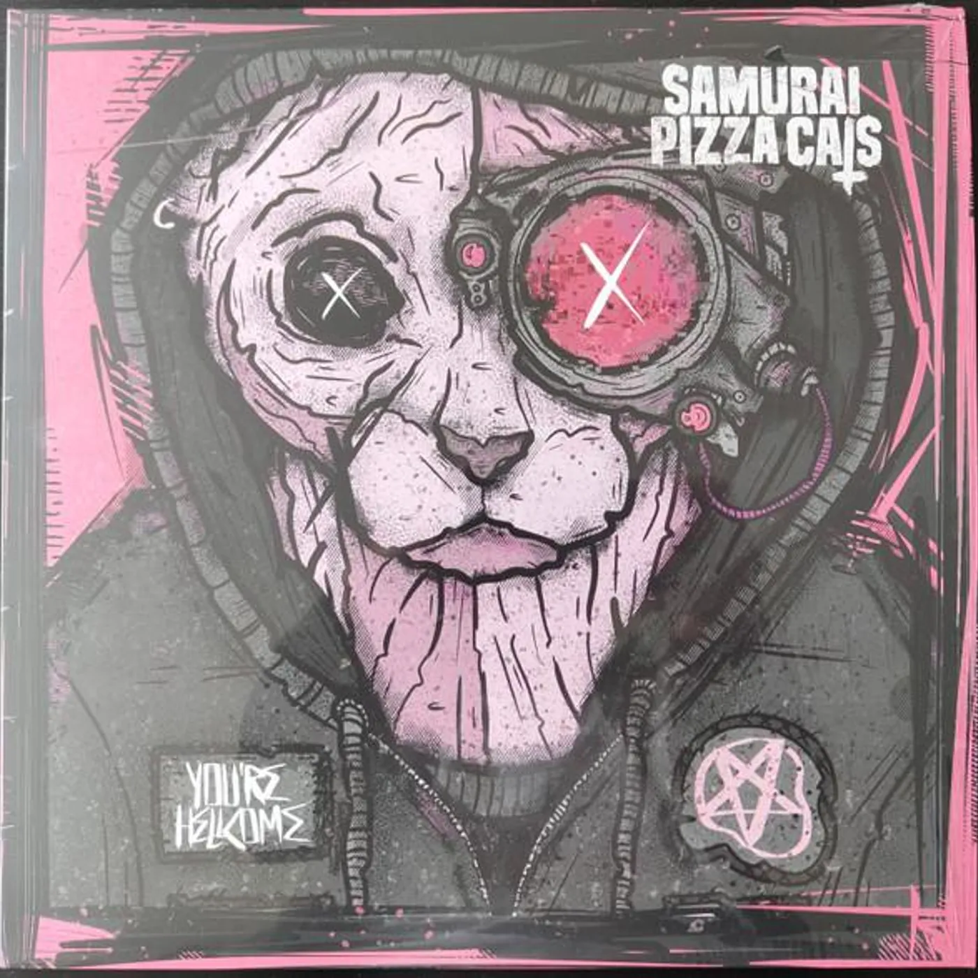Samurai Pizza Cats YOU'RE HELLCOME (COLOURED VINYL) Vinyl Record