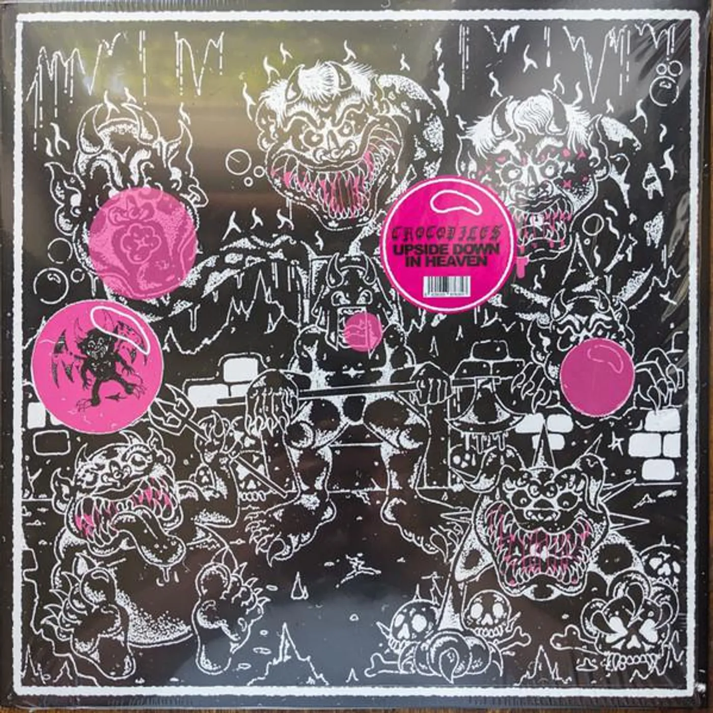 Crocodiles UPSIDE DOWN IN HEAVEN Vinyl Record
