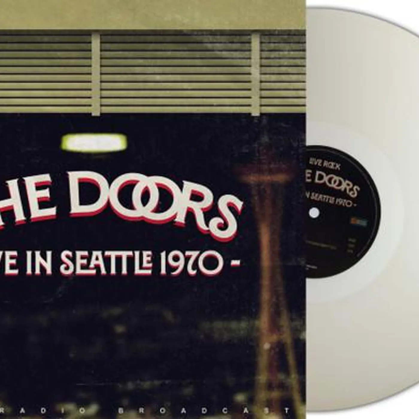 The Doors LIVE IN SEATTLE 1970 (CLEAR VINYL) Vinyl Record