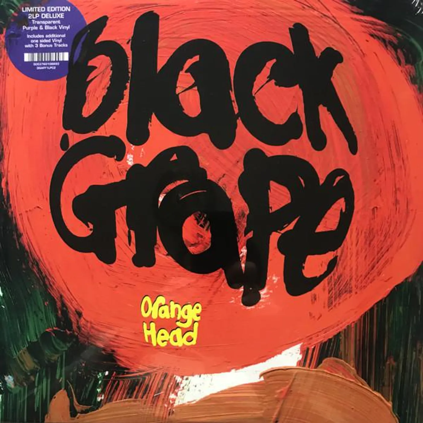 Black Grape ORANGE HEAD Vinyl Record