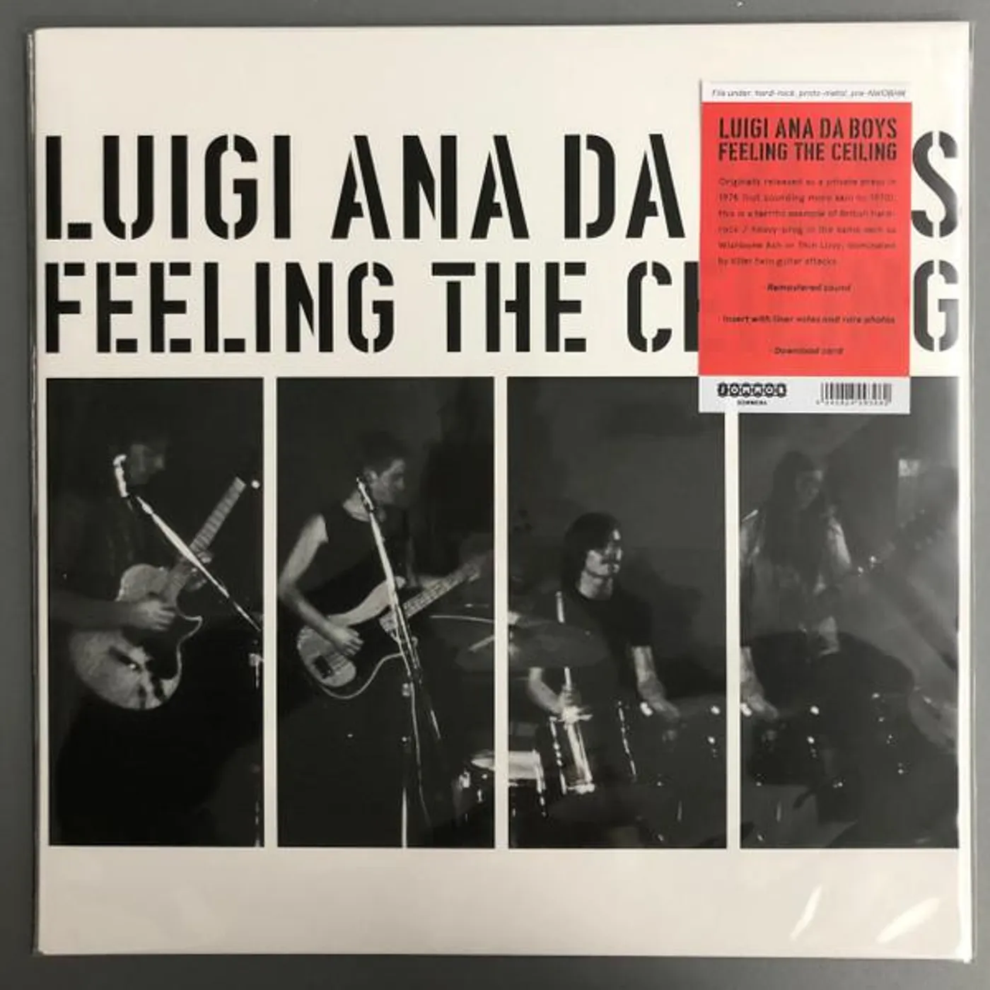 Luigi Ana Da Boys FEELING THE CEILING Vinyl Record