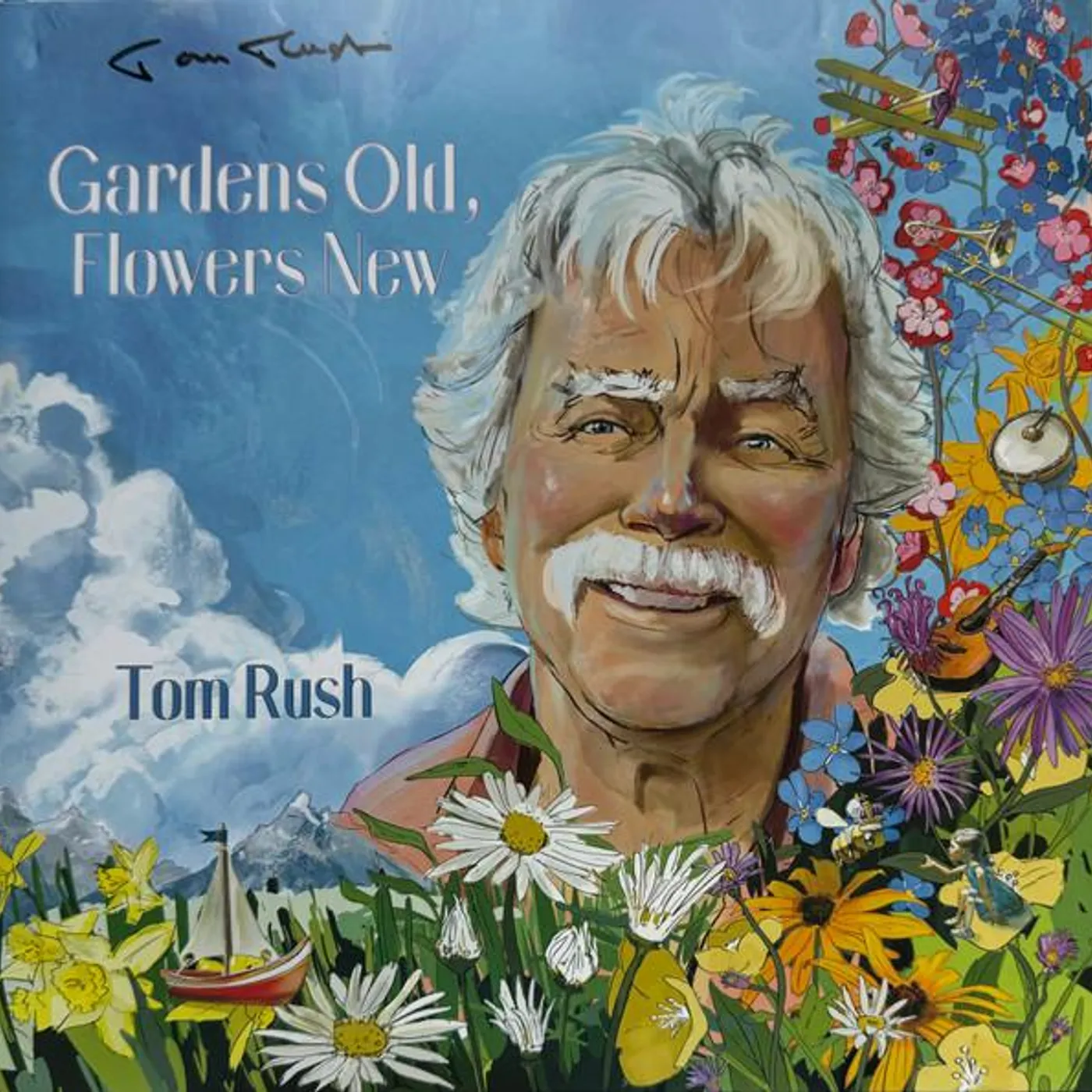 Tom Rush GARDENS OLD FLOWERS NEW Vinyl Record