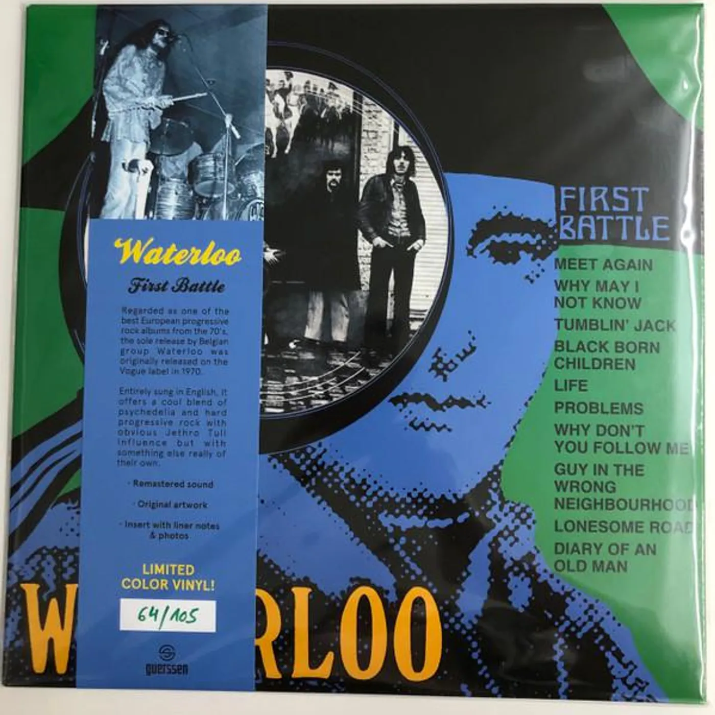 Waterloo FIRST BATTLE Vinyl Record