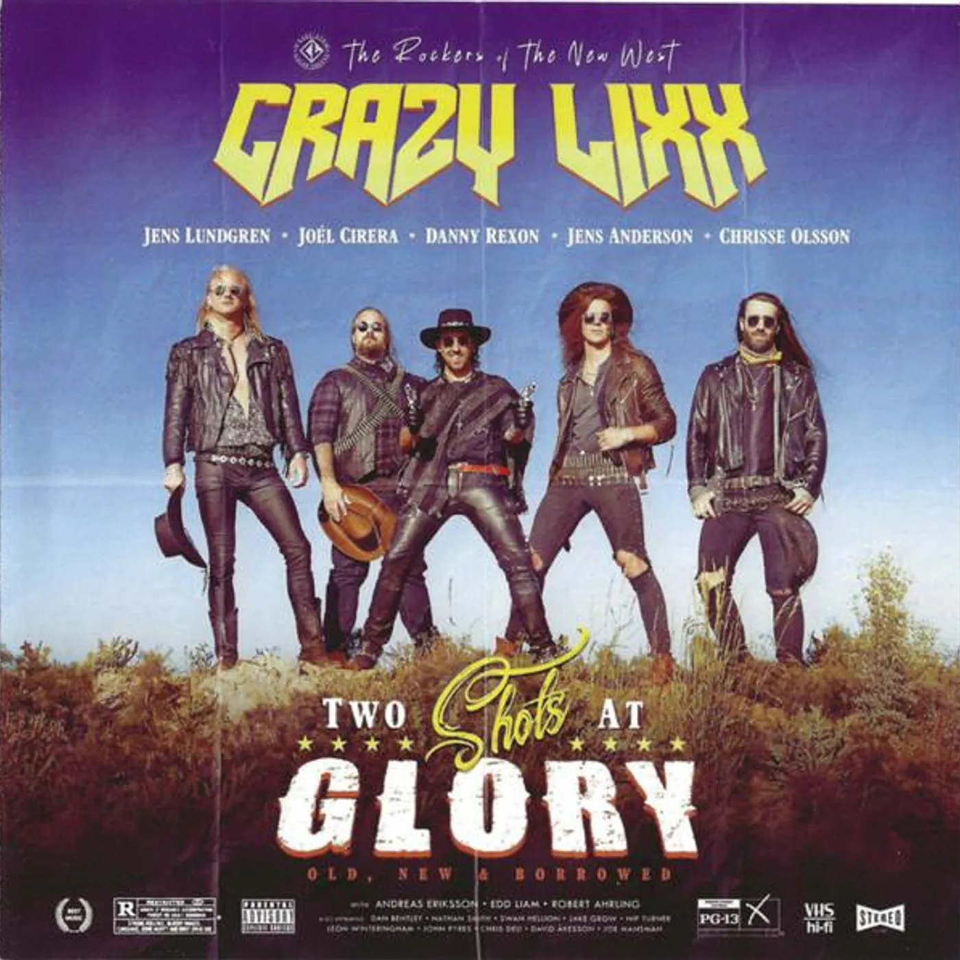 Crazy Lixx TWO SHOTS AT GLORY CD