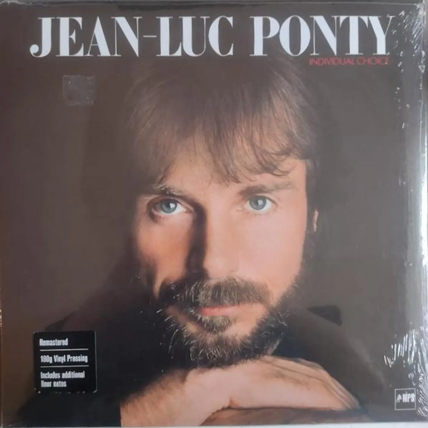 Jean-Luc Ponty INDIVIDUAL CHOICE Vinyl Record