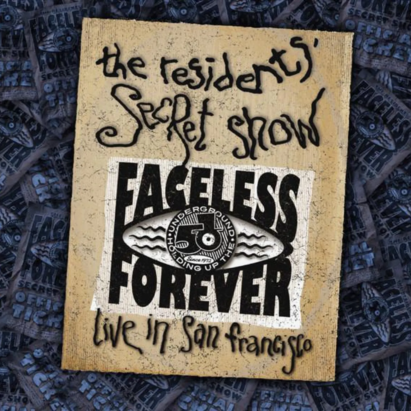 The Residents SECRET SHOW (LIVE IN SAN FRANCISCO) (CD/DVD) CD