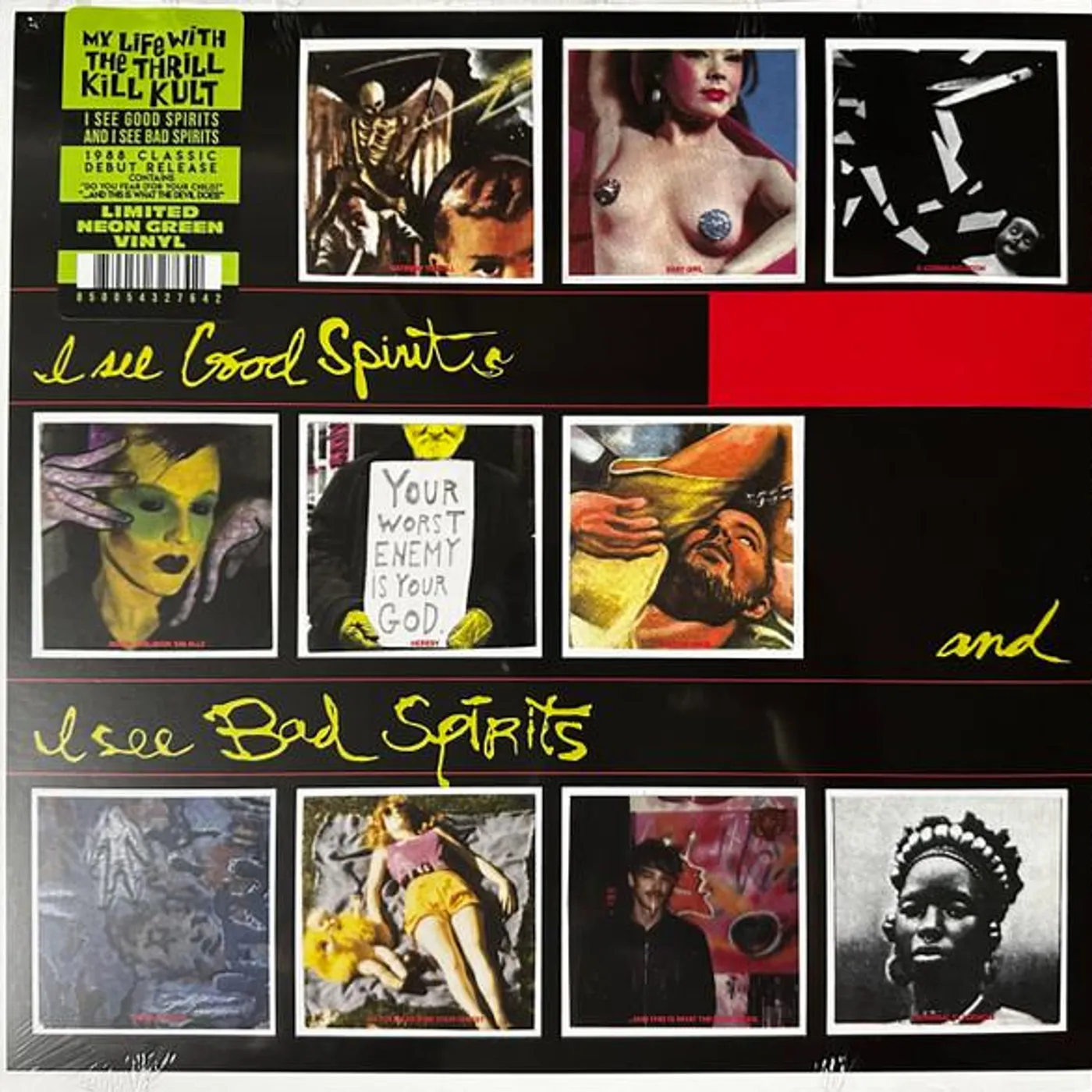 My Life With The Thrill Kill Kult I SEE GOOD SPIRITS & I SEE BAD SPIRITS Vinyl Record