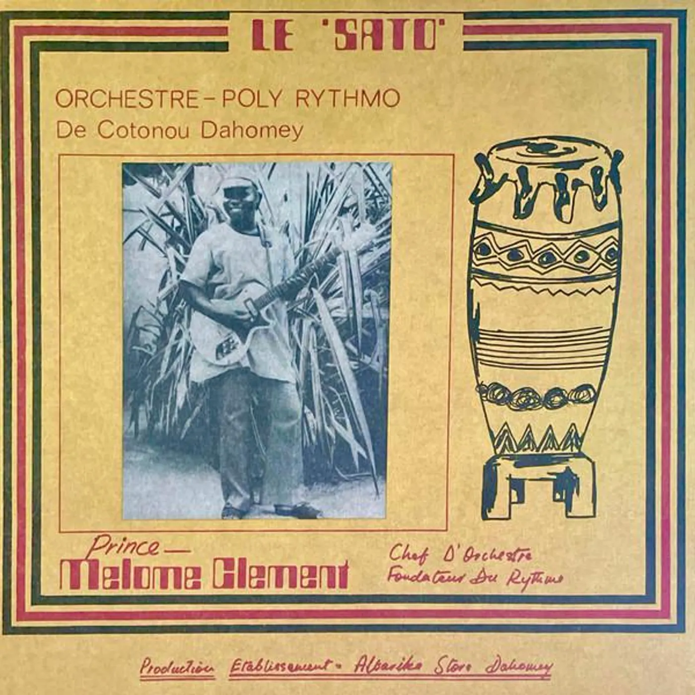 T. P. Orchestre Poly-Rythmo LE SATO 2 Vinyl Record