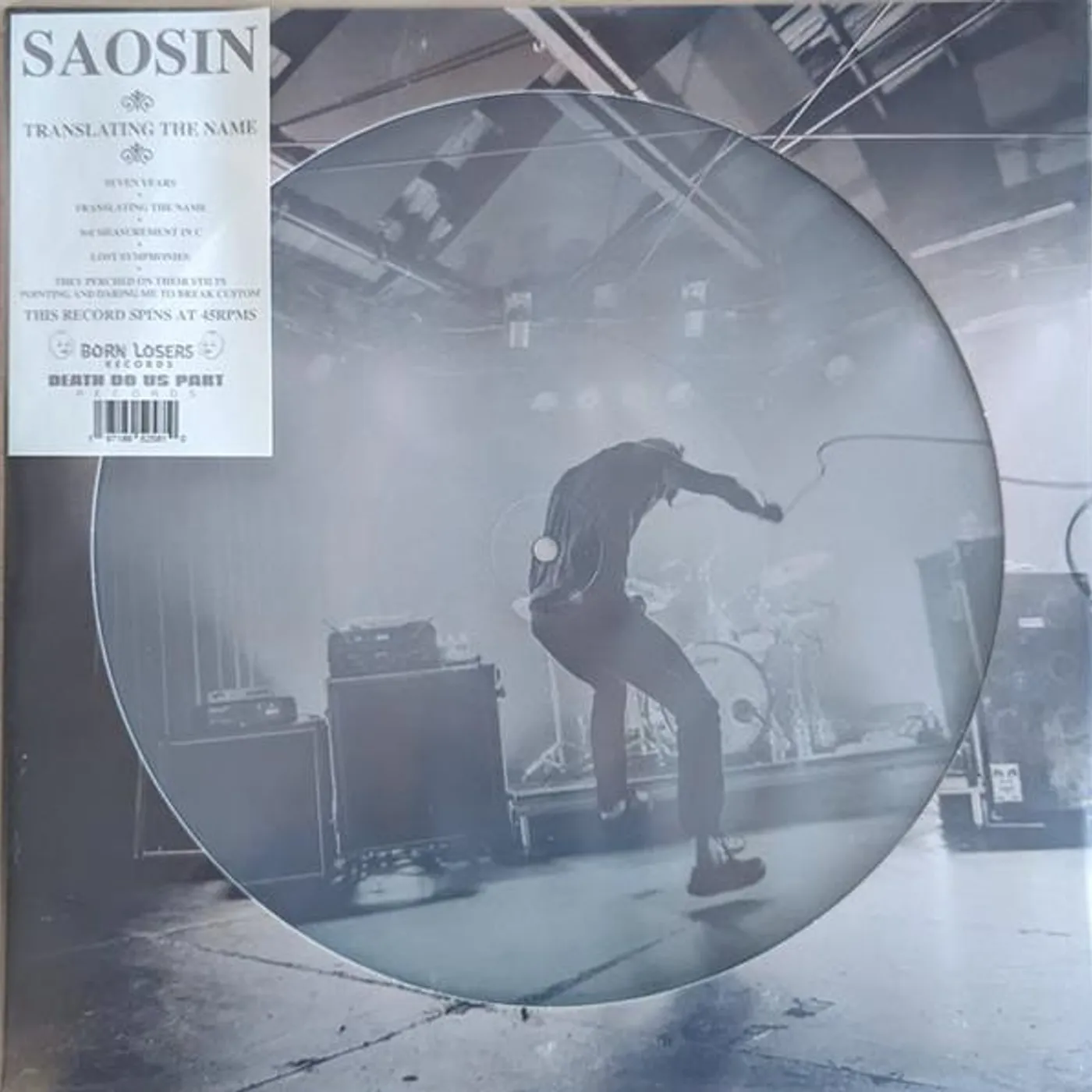 Saosin TRANSLATING THE NAME (PICTURE DISC) Vinyl Record