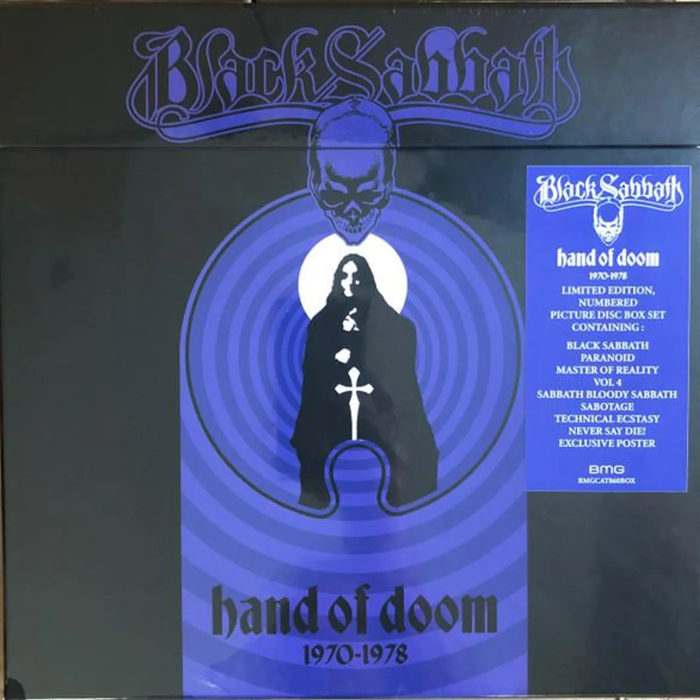 Black Sabbath Hand Of Doom 1970-1978 (Picture Disc) (8LP) Vinyl Record