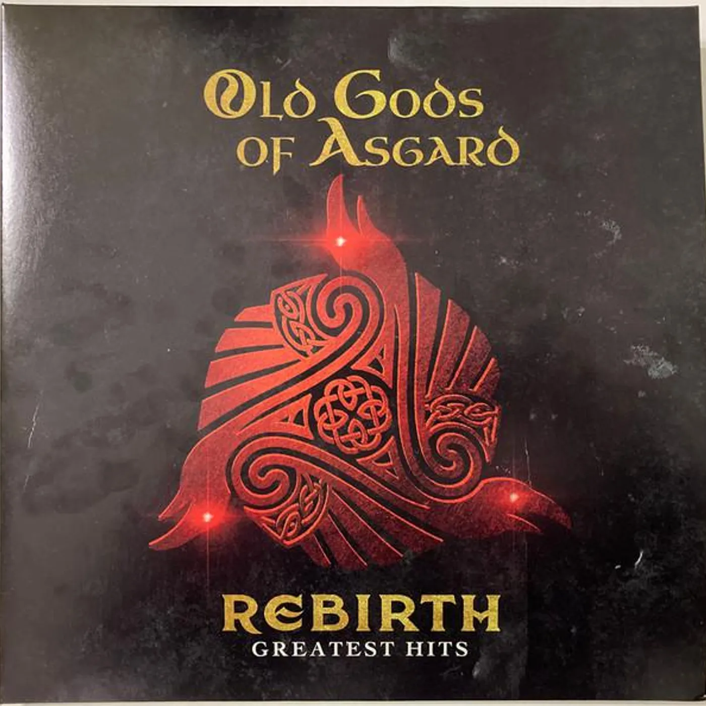 Old Gods of Asgard REBIRTH - GREATEST HITS (2LP/GOLD VINYL) Vinyl Record
