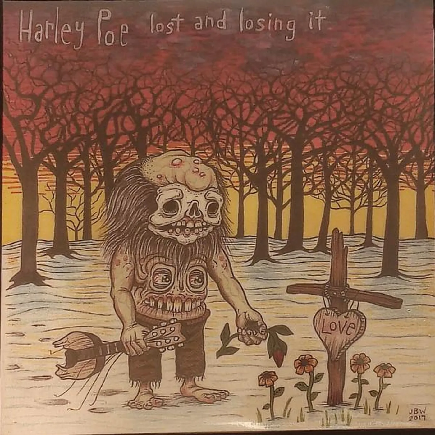 Harley Poe LOST & LOSING IT (2LP) Vinyl Record