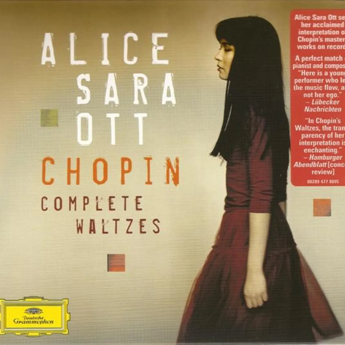 Alice Sara Ott CHOPIN: COMPLETE WALTZES CD