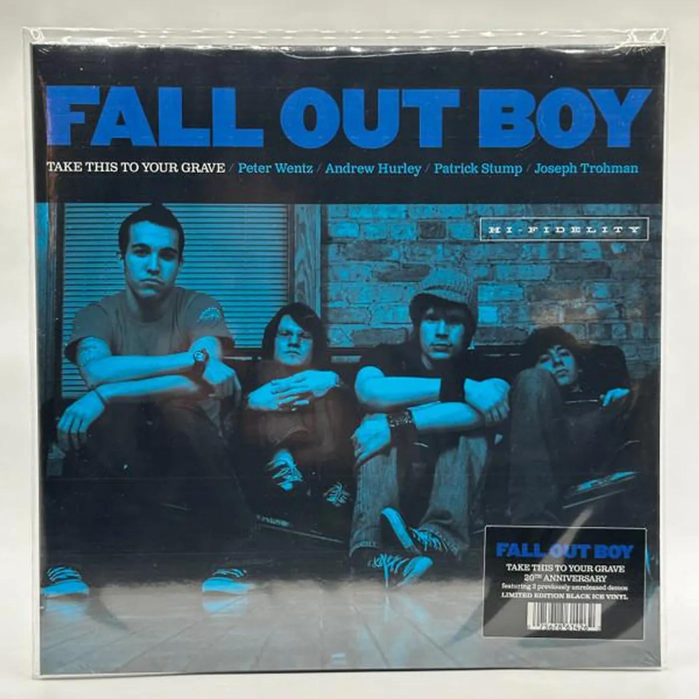 Fall Out Boy TAKE THIS TO YOUR GRAVE Vinyl Record