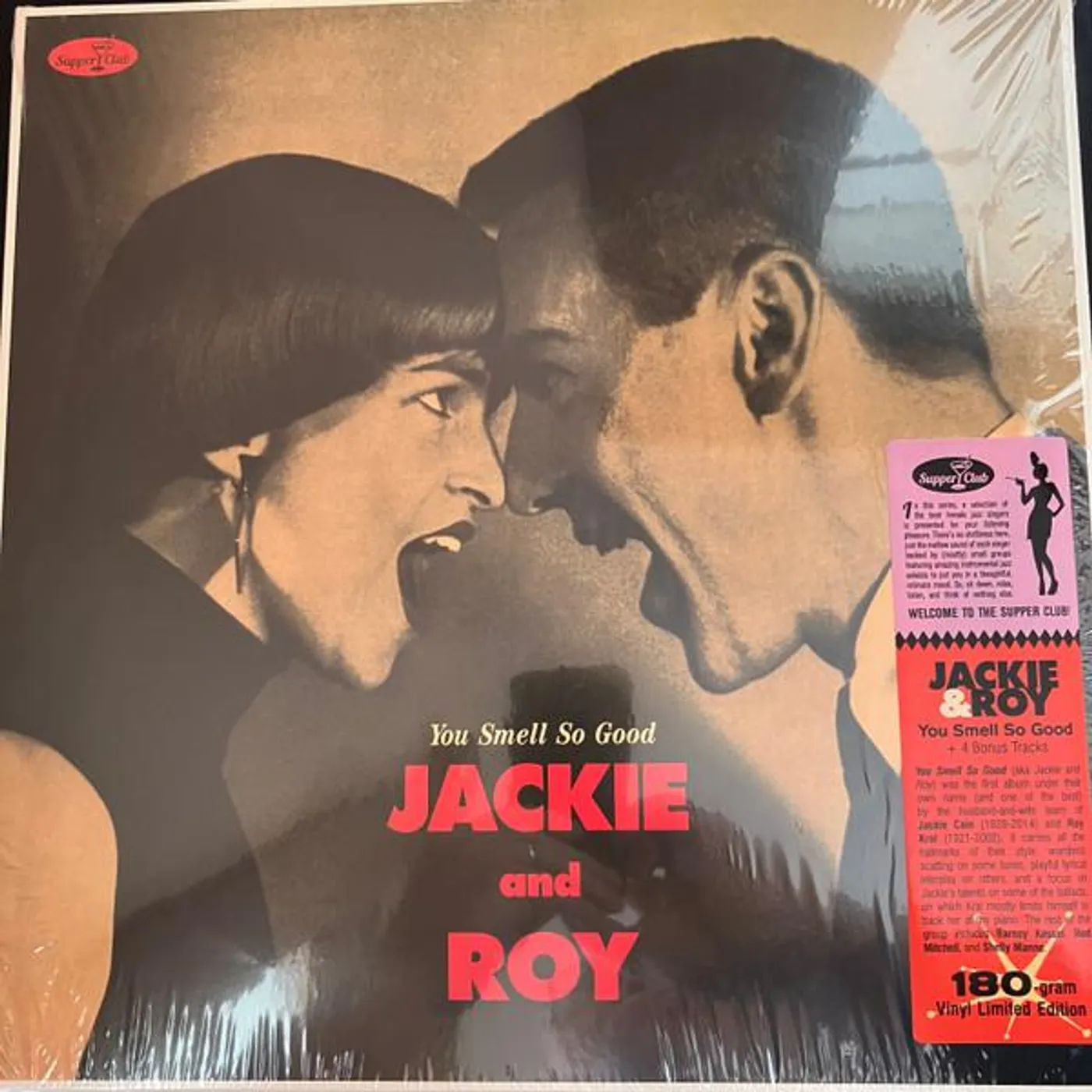 Jackie & Roy YOU SMELL SO GOOD Vinyl Record