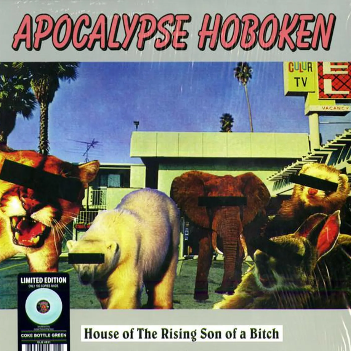 Apocalypse Hoboken HOUSE OF THE RISING SON OF A BITCH (GREEN VINYL) Vinyl Record