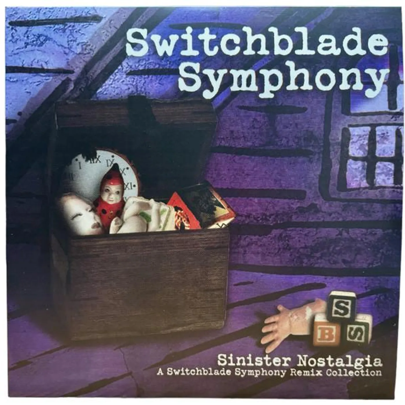 Switchblade Symphony Sinister Nostalgia (Purple) Vinyl Record