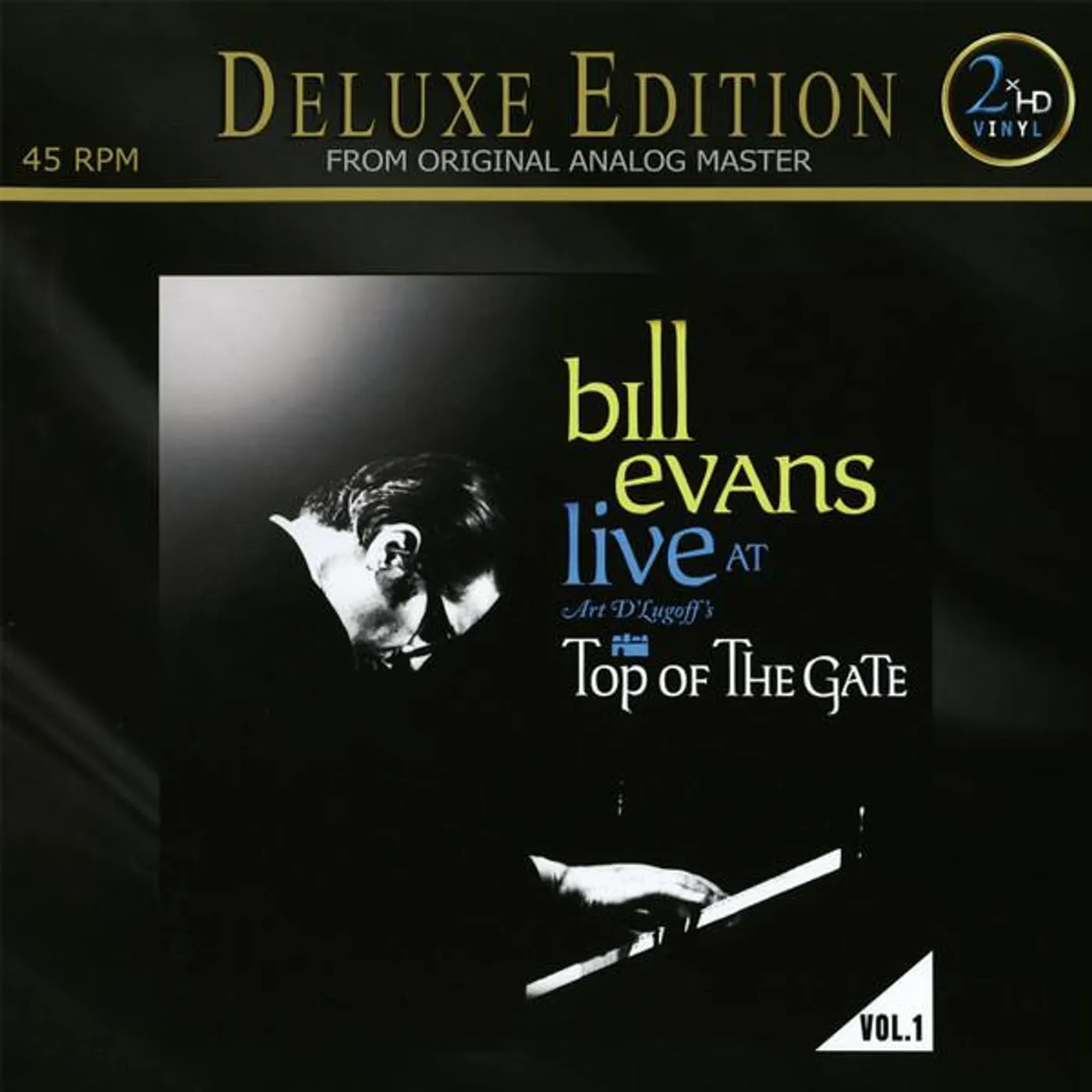 Bill Evans LIVE AT ART D’LUGOFF’S TOP OF THE GATE: VOL. 1 (DELUXE EDITION/2LP/200G/45RPM/IMPORT) Vinyl Record