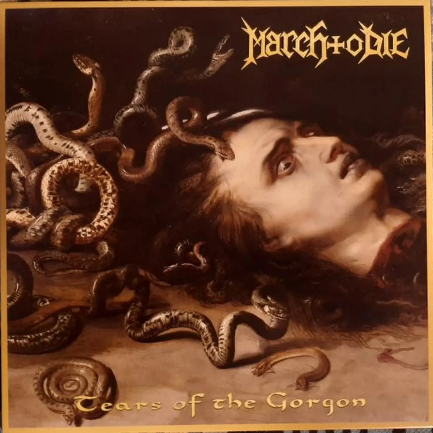 March To Die TEARS OF THE GORGON Vinyl Record