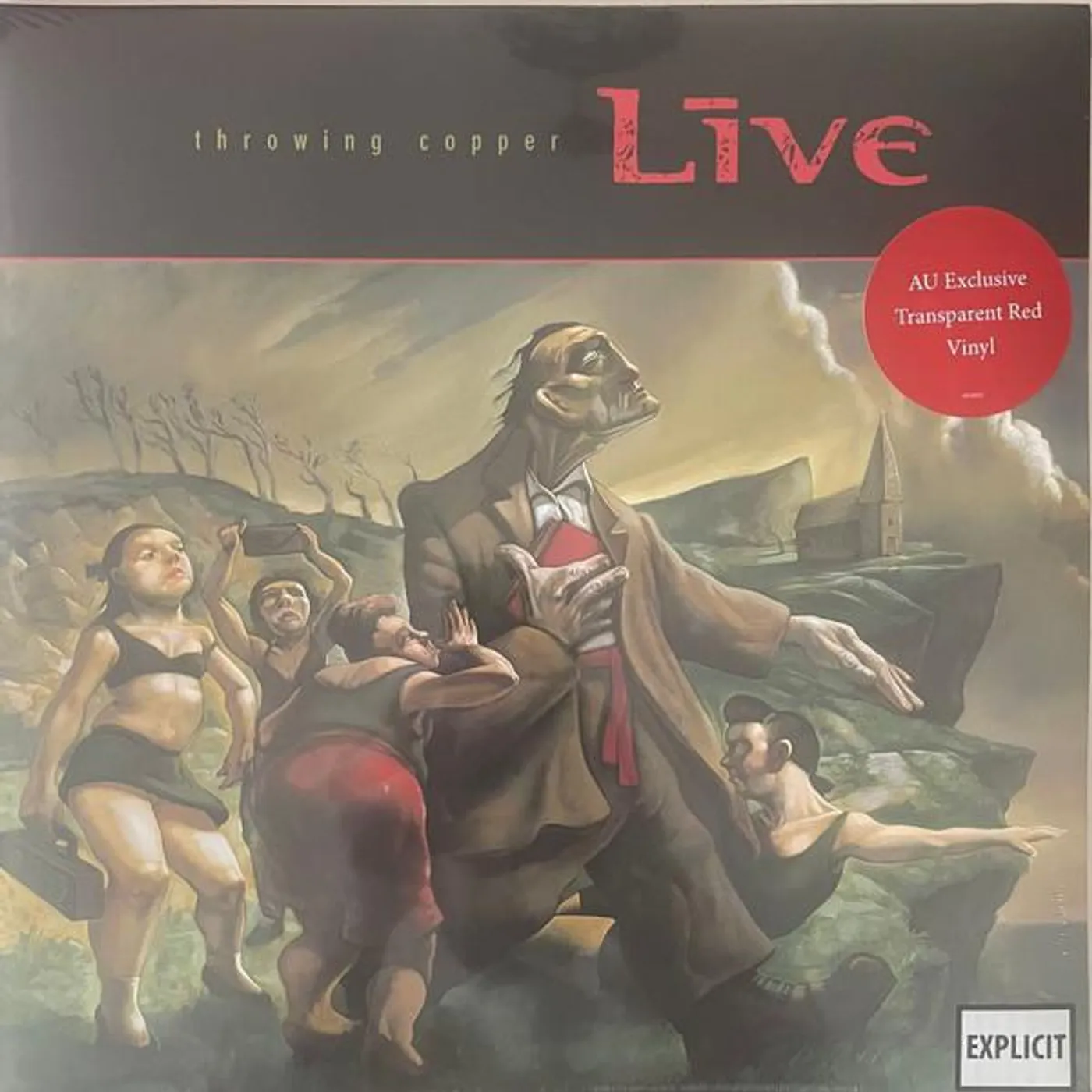 Live THROWING COPPER Vinyl Record