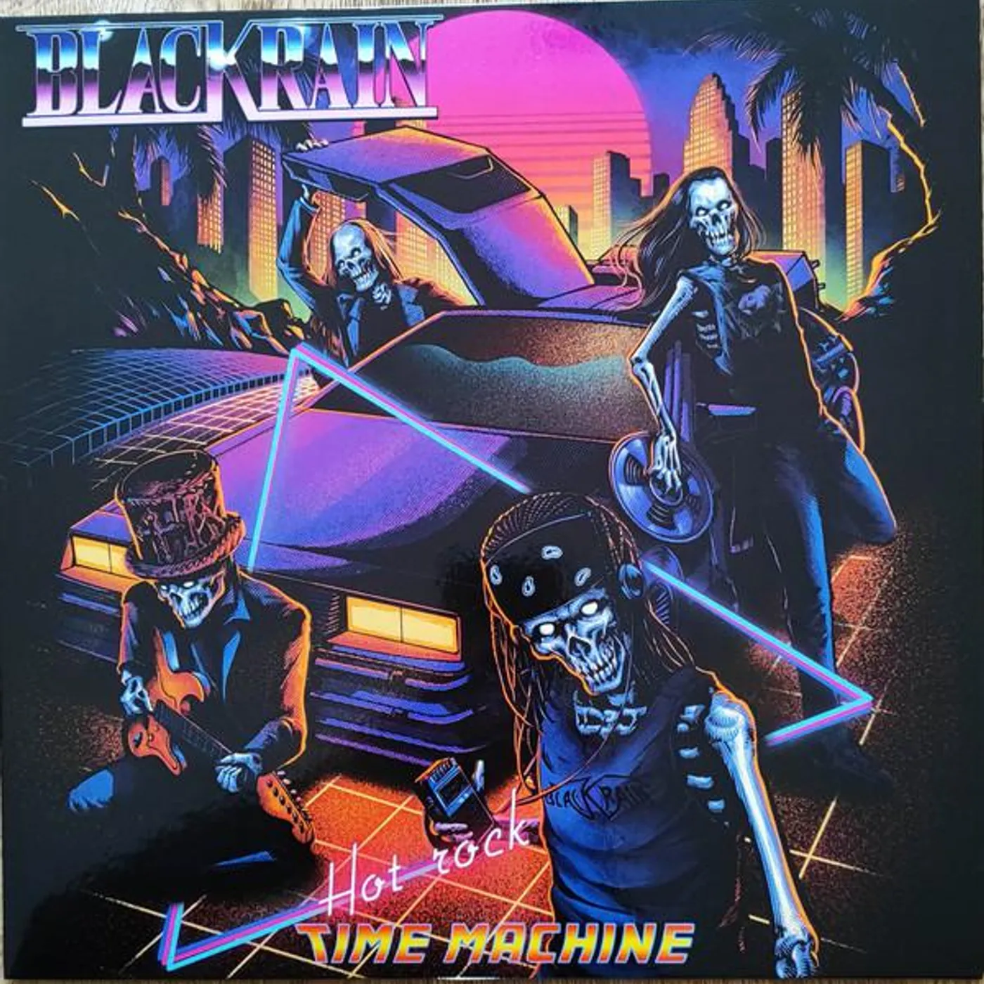 Blackrain HOT ROCK TIME MACHINE Vinyl Record