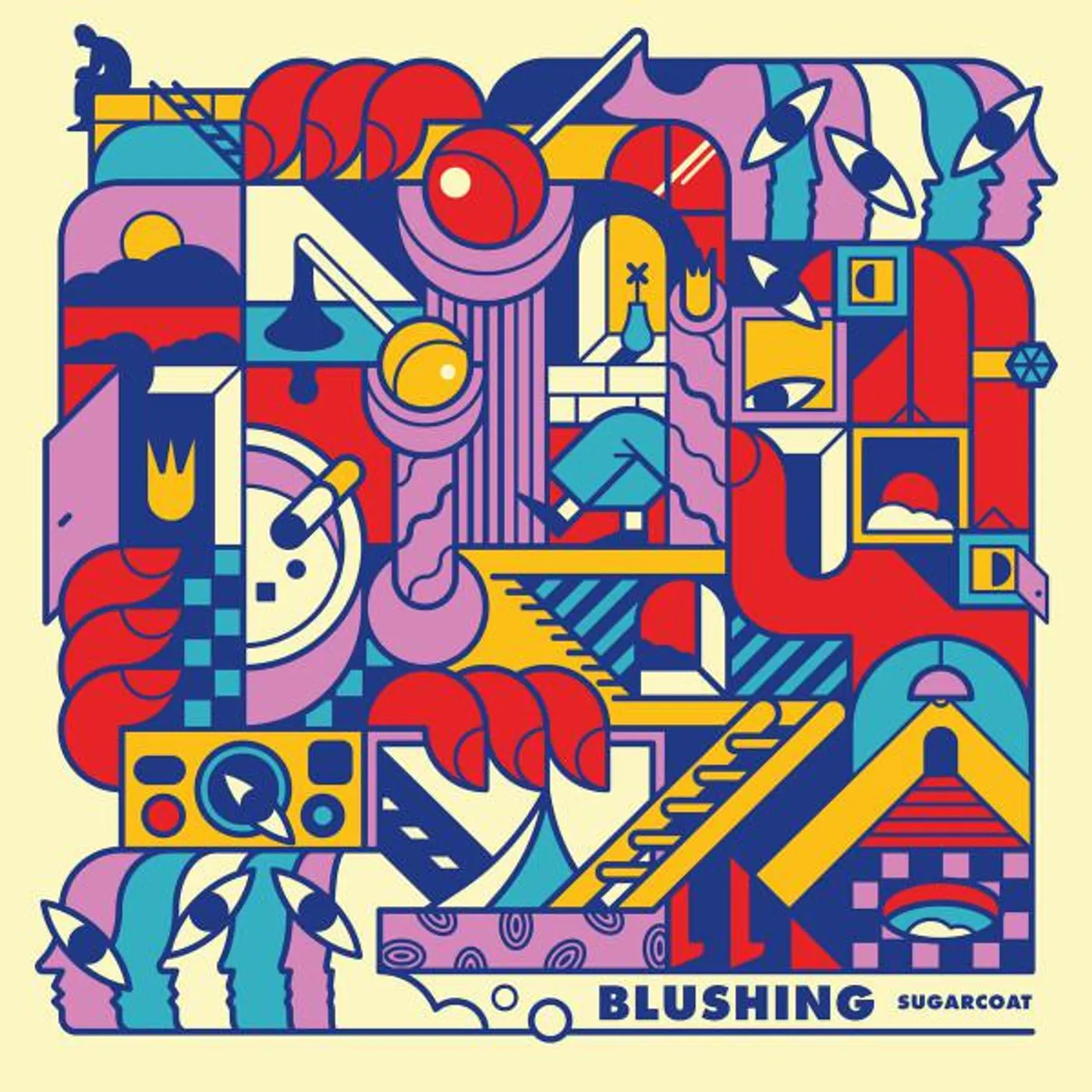 Blushing Sugarcoat (Red) Vinyl Record
