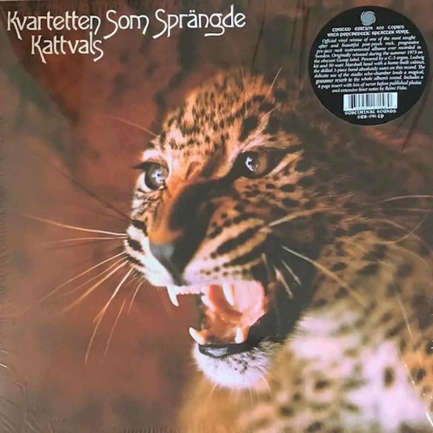Kvartetten som sprängde Kattvals (Deluxe/Psychedelic Splatter) Vinyl Record