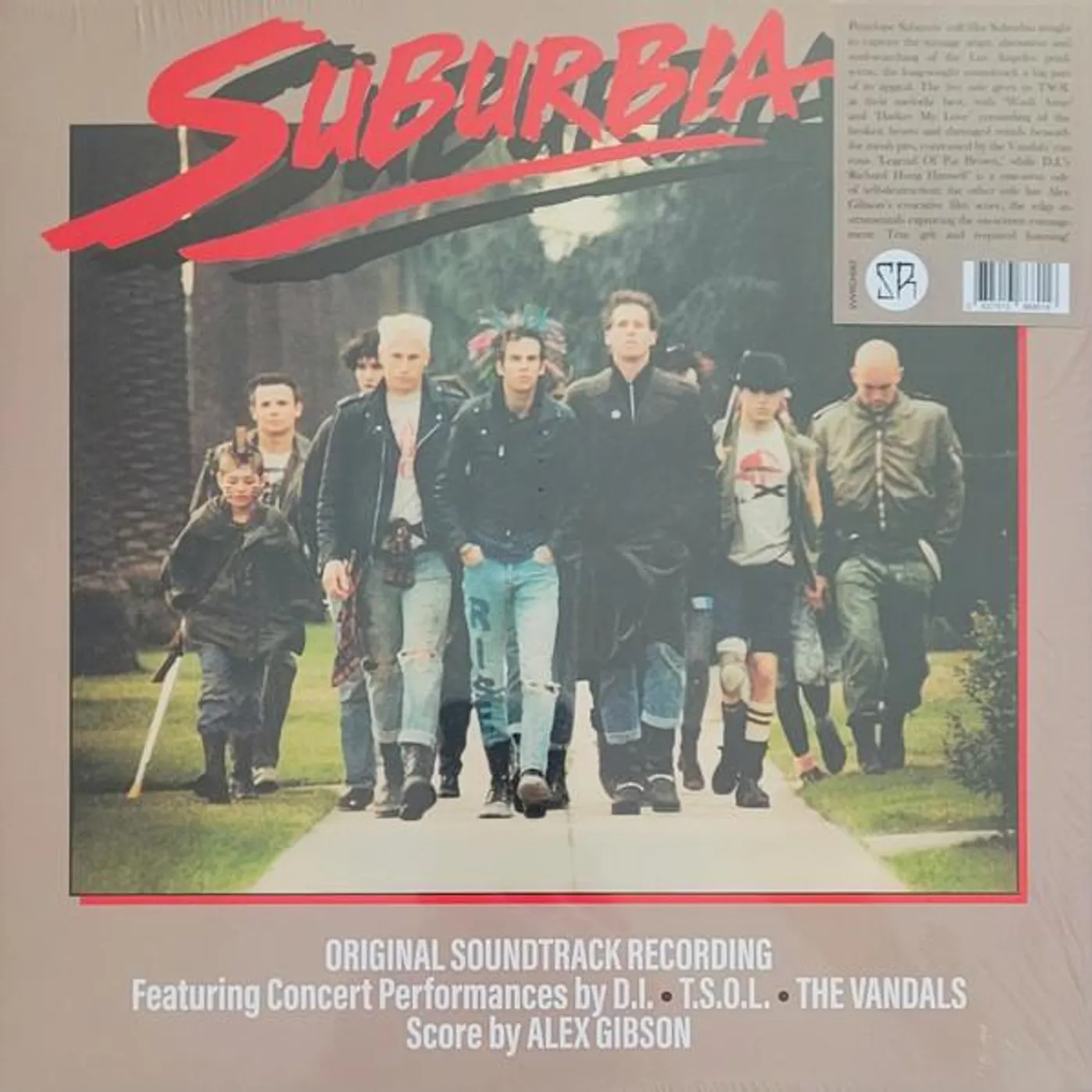 Alex Gibson SUBURBIA Vinyl Record