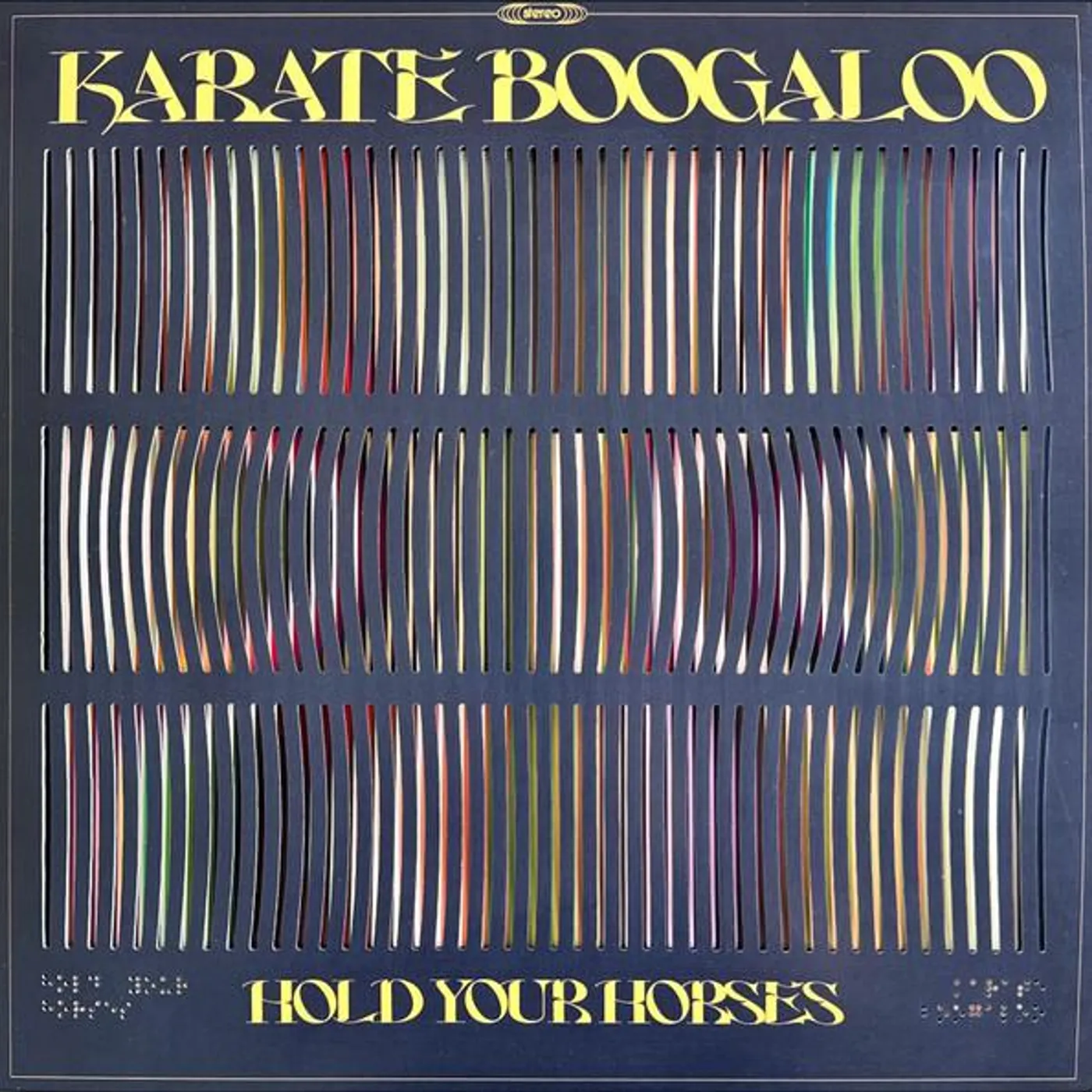 Karate Boogaloo HOLD YOUR HORSES (CAMO GREEN VINYL) Vinyl Record