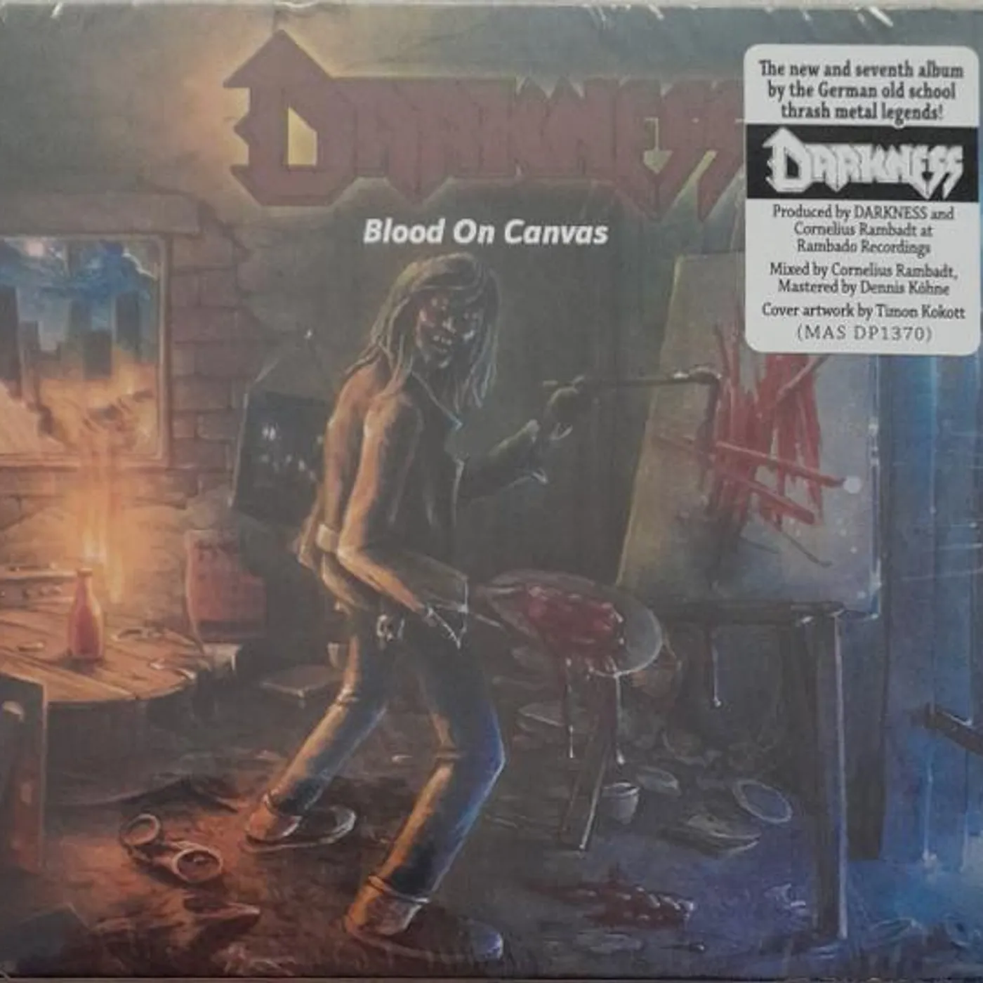 Darkness  BLOOD ON CANVAS CD