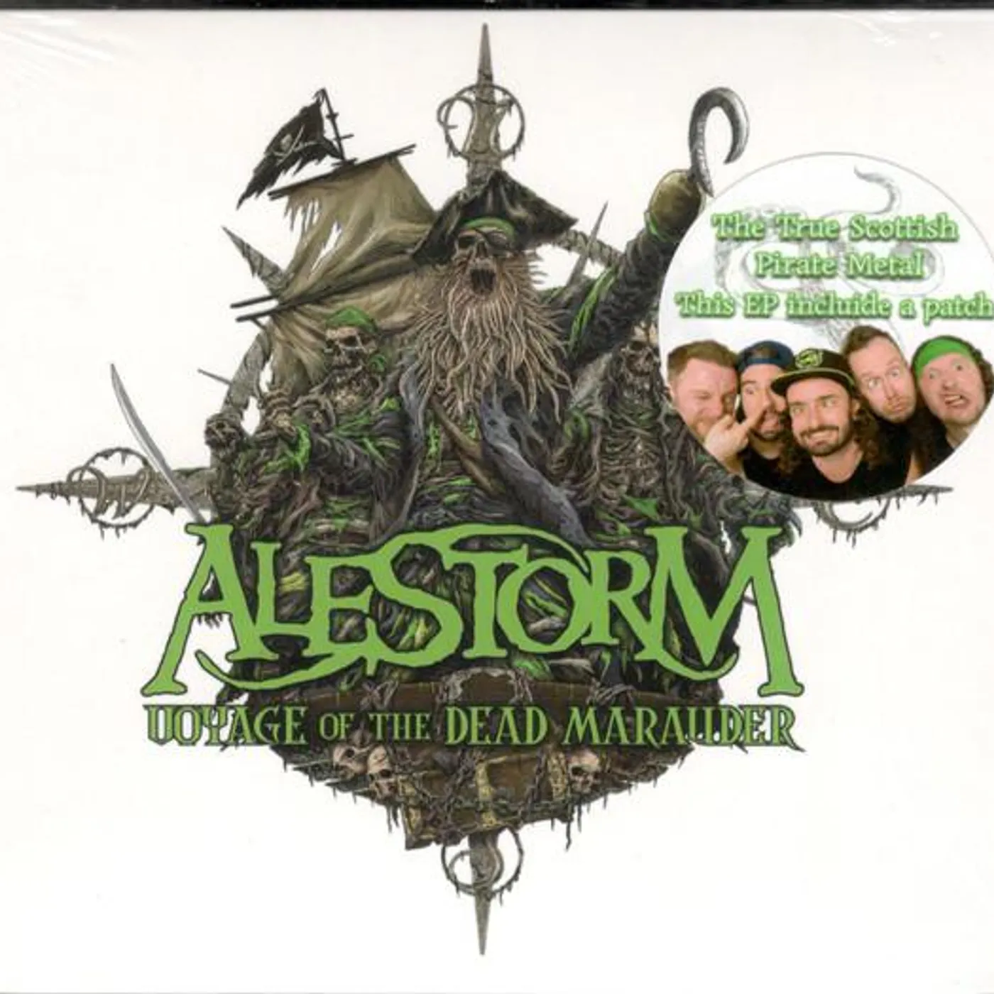 Alestorm VOYAGE OF THE DEAD MARAUDER EP CD